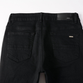 Amr Ripped White Logo Jeans