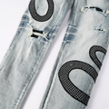 Amr Black Snake Jeans