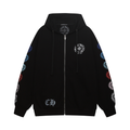 Chrome Zip Hoodie