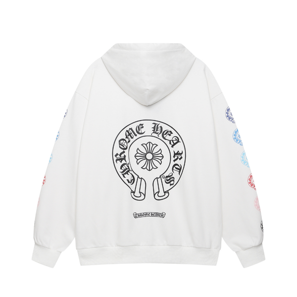 Chrome Zip Hoodie