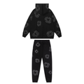 Denim Trs Full Black Tracksuit