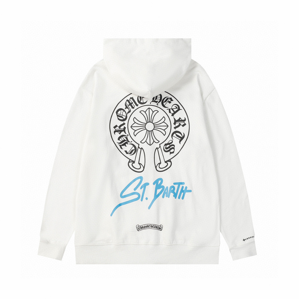 Chrome Zip Hoodie