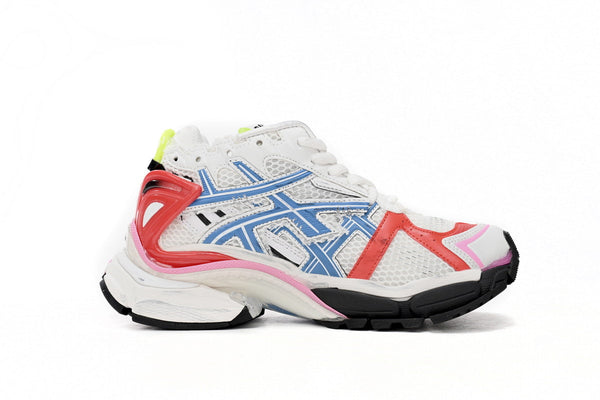 BALENCI Runner White Blue Red
