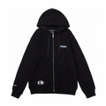 Chrome Zip Hoodie