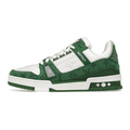 Monogram Green Trainer