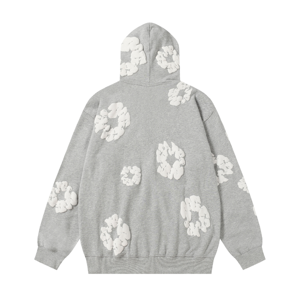 Denim Trs Zip Hoodie