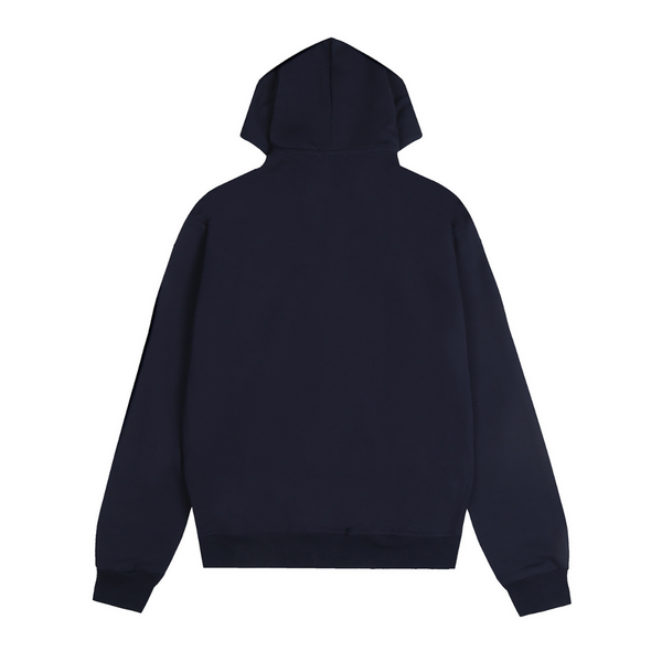 Polo Navy Zip Hoodie
