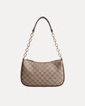 Chain Handle Baguette Bag
