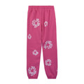 Denim Trs Diamonds Pink Pants