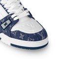 Monogram Blue Trainer