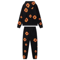 Denim Trs Black Orange Tracksuit