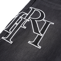Amr Staggered Logo Jeans