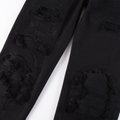 Amr Ripped Black Jeans