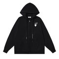 Off-W Monogram Zip Hoodie