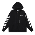 Off-W Monogram Zip Hoodie