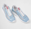 LEDER AMERICAS CUP PATENT- LIGHT BLUE