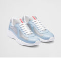 LEDER AMERICAS CUP PATENT- LIGHT BLUE