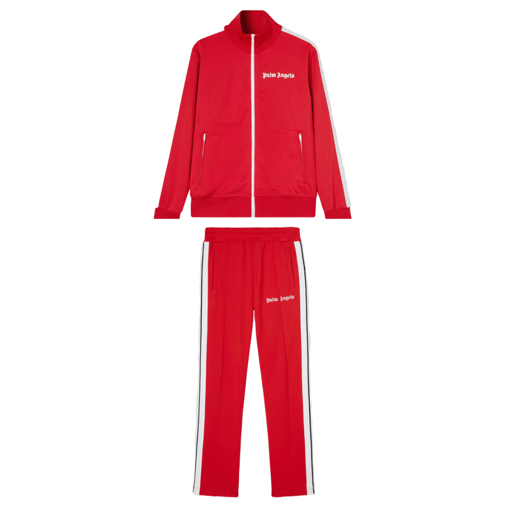 Palm Angels Red Tracksuit