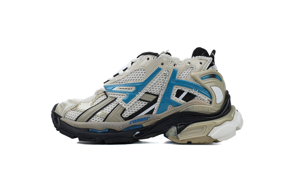BALENCI Runner Beige Grey Blue