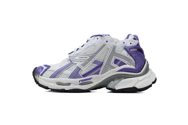 BALENCI Runner White Purple