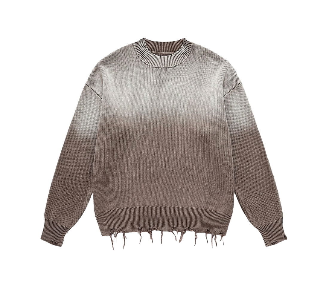 ELIONIS - DISTRESSED SWEATER