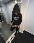 London Shooters Black Blue Tracksuit